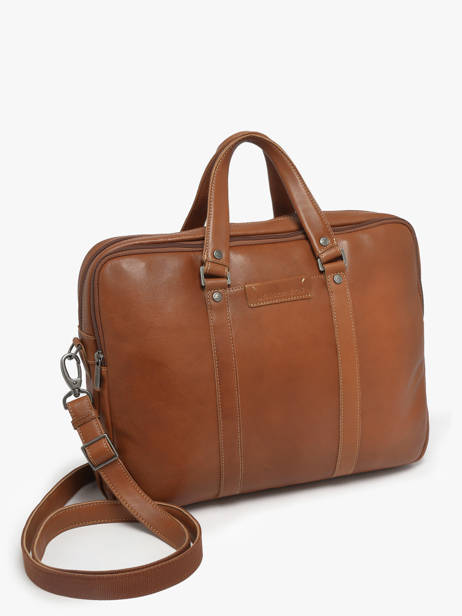 Business Tas Arthur 3 Compartimenten Arthur & aston Bruin johany 5 ander zicht 1